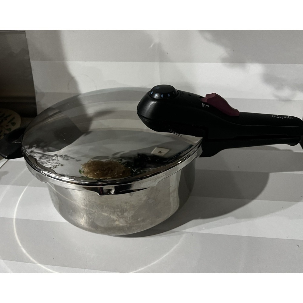 Fagor Rapida 4L Liter Pressure Cooker Stainless Steel Pot GAS INDUCTION ELECTRIC